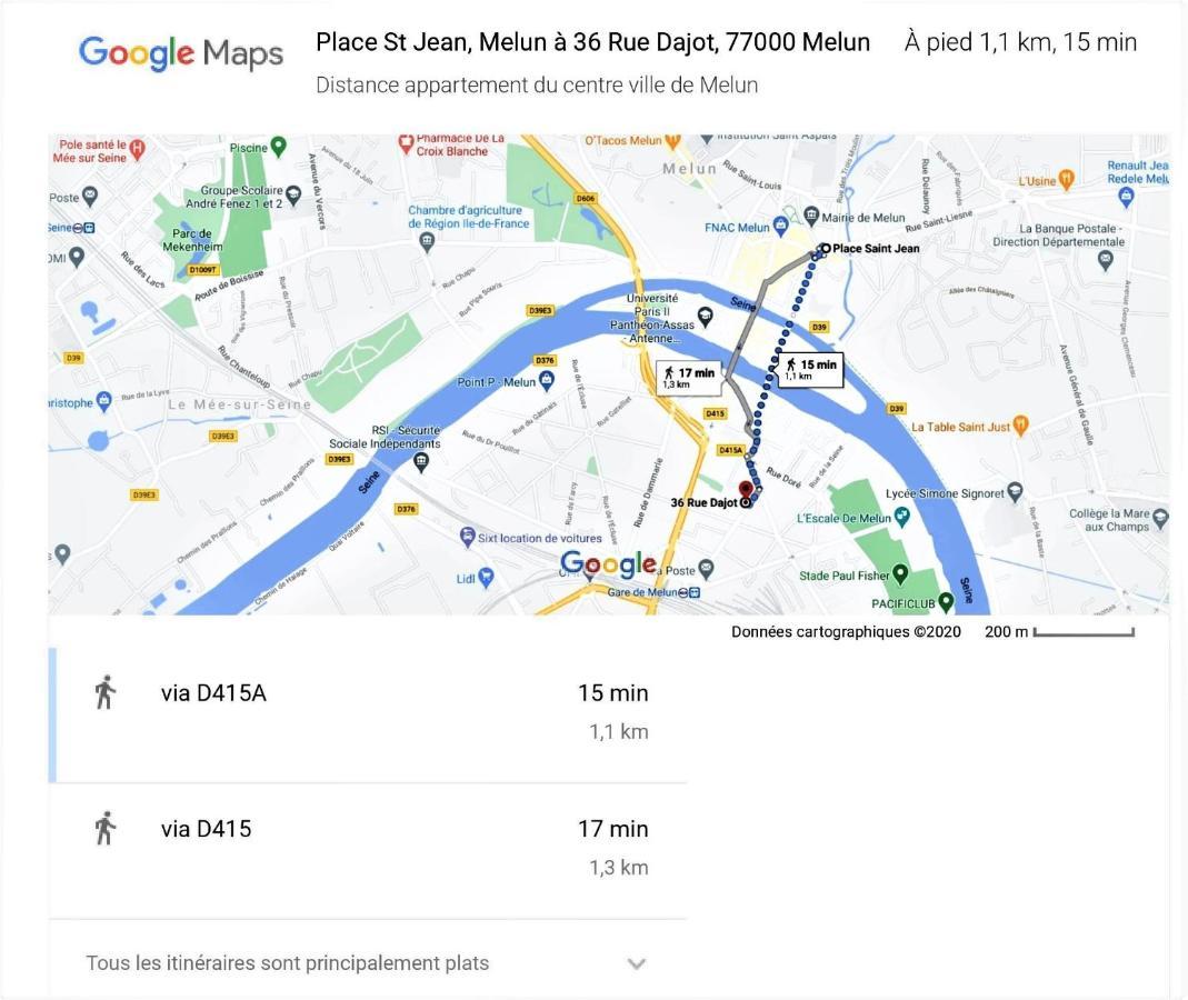 Studio A 300 Metres De La Gare Et 25 Minutes De Paris En Train ムラン エクステリア 写真