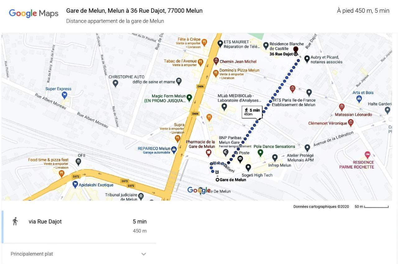 Studio A 300 Metres De La Gare Et 25 Minutes De Paris En Train ムラン エクステリア 写真